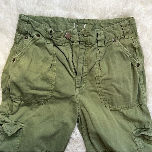 Billabong Green Cargo Pants - Picture 3 of 7